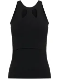 Dion Lee Mobius Loop cut-out tank top - Black