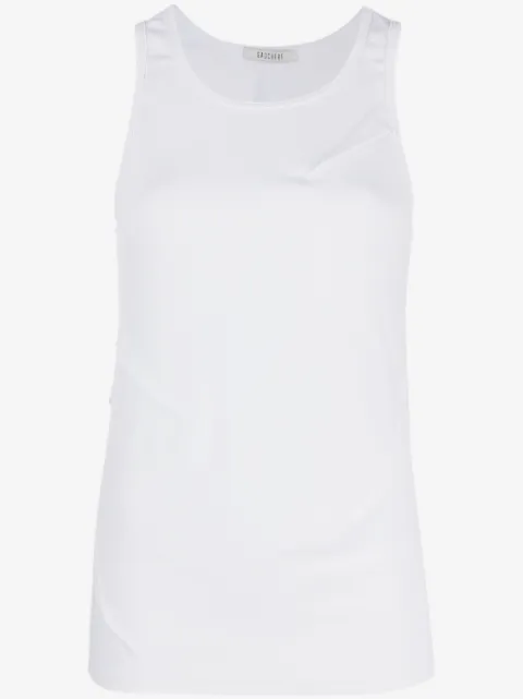 Gauchère round-neck sleeveless tank top 