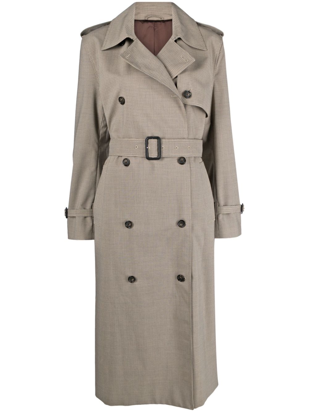 Image 1 of TOTEME houndstooth trench coat