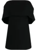 TOTEME off-shoulder strapless top - Black