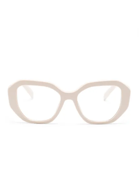 Prada Eyewear cat eye-glasögon med logotyp