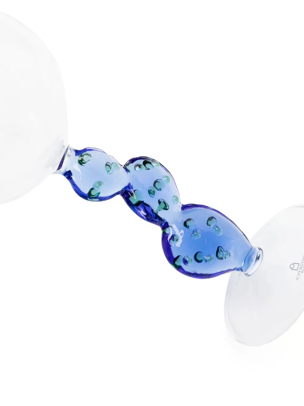 ICHENDORF MILANO CACTUS-MOTIF ASYMMETRIC WINE GLASS