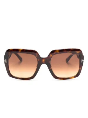Jimmy Choo Eyewear Lorea キャットアイ サングラス | ブラウン