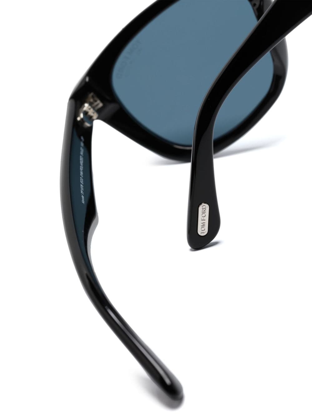 TOM FORD Eyewear Zonnebril met vierkant montuur Zwart