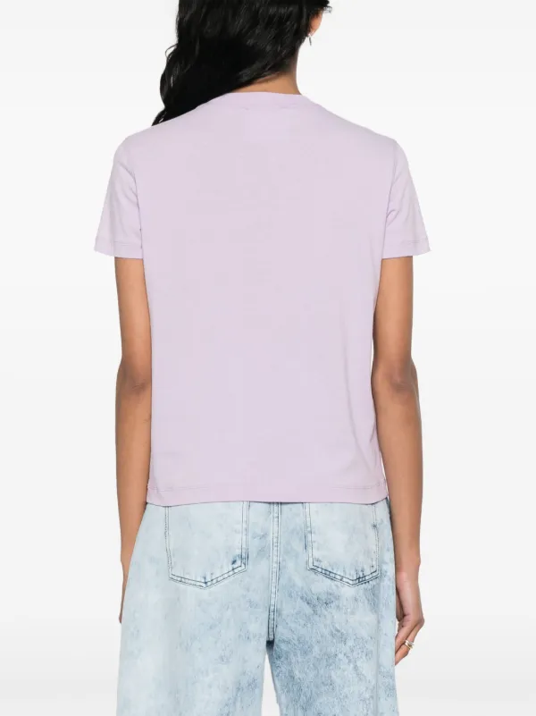 VERSACE JEANS ヴェルサーチ ロゴ Tシャツ パープル Size-M Versace Jeans Couture ロゴ Tシャツ | パープル | FARFETCH JP