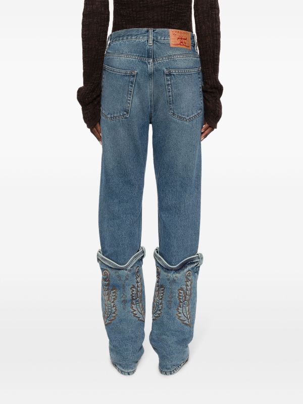 Blue COWBOY CUFF Jeans