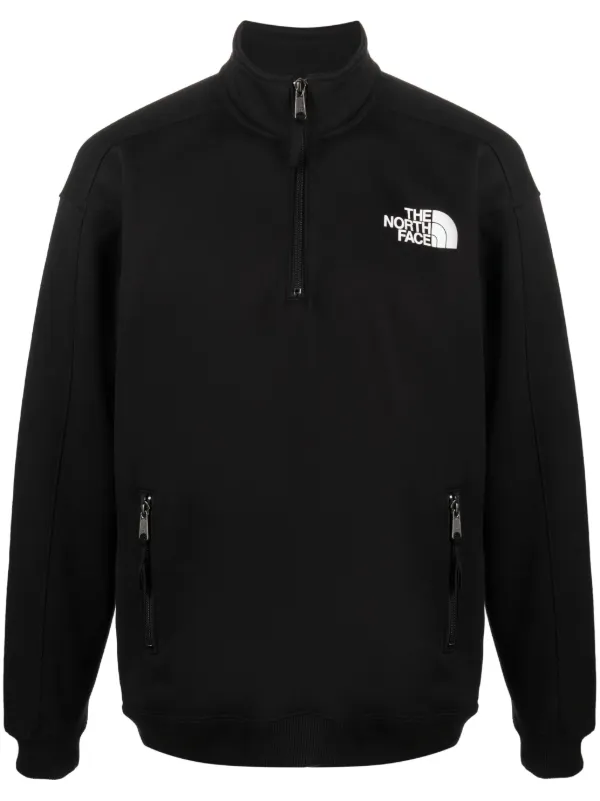 The north face hot sale zip sweatshirt