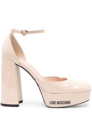 Moschino pink discount pumps