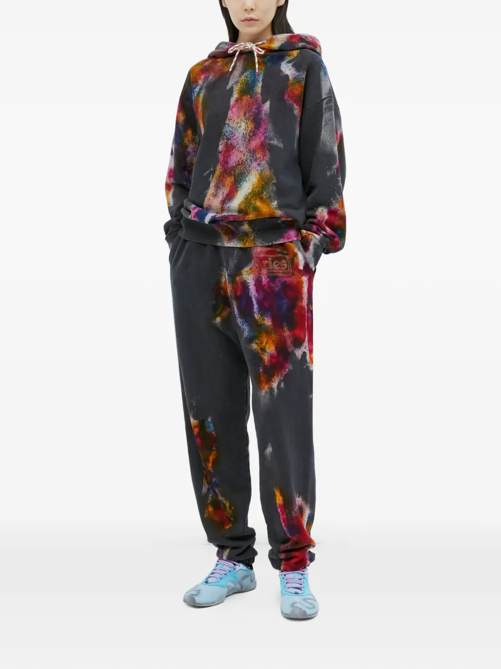 Aries Hoodie met trekkoord - Grijs