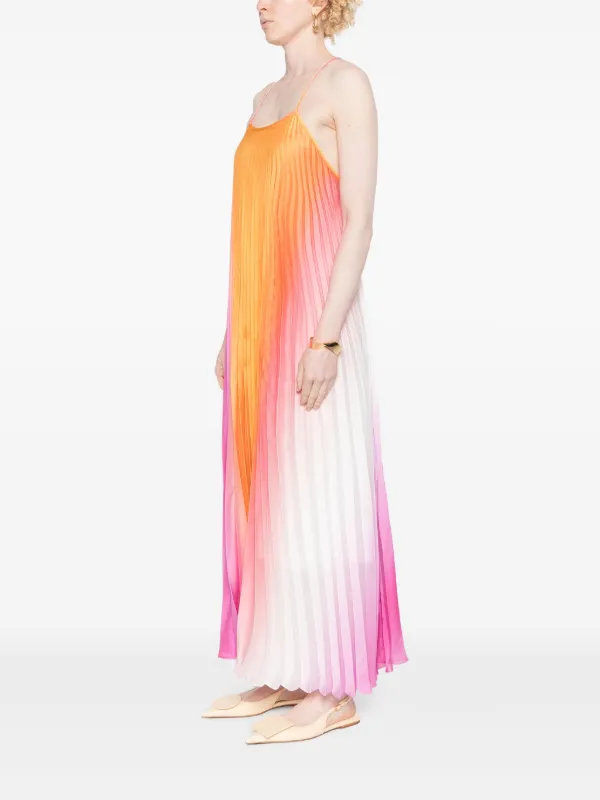 plisse midi dress Modest Maxi - FARES - Rose Beige - Style Partially lining Sunset Ridge Plisse Midi Dress
