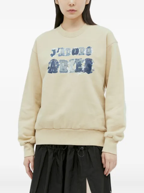 Aries J'adoro logo sweatshirt