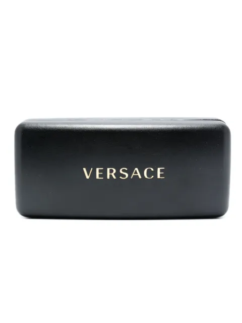 Versace Eyewear logo-plaque cat eye-frame glasses VE3347 - 3