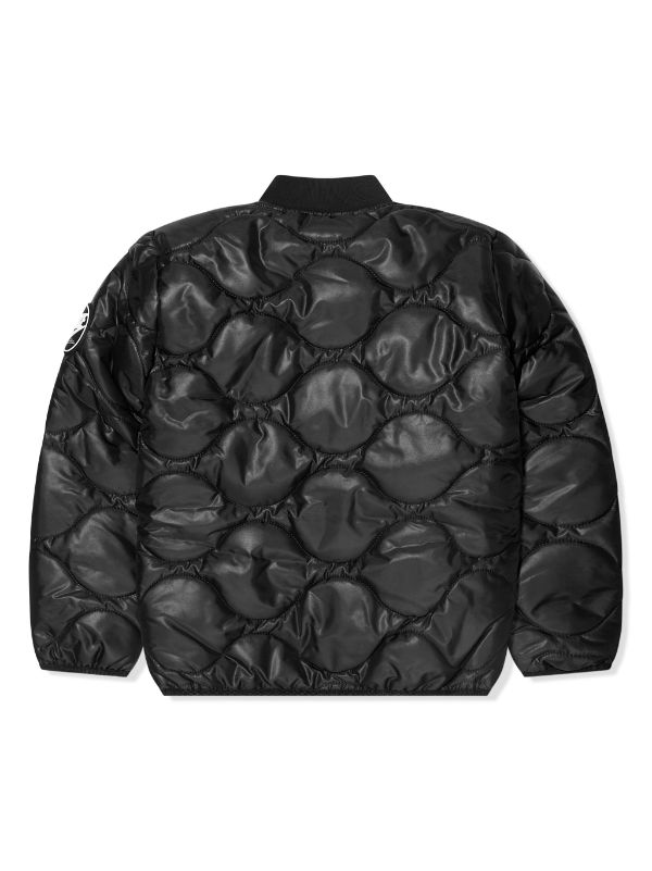 Nike quilted 2024 bomber jacket