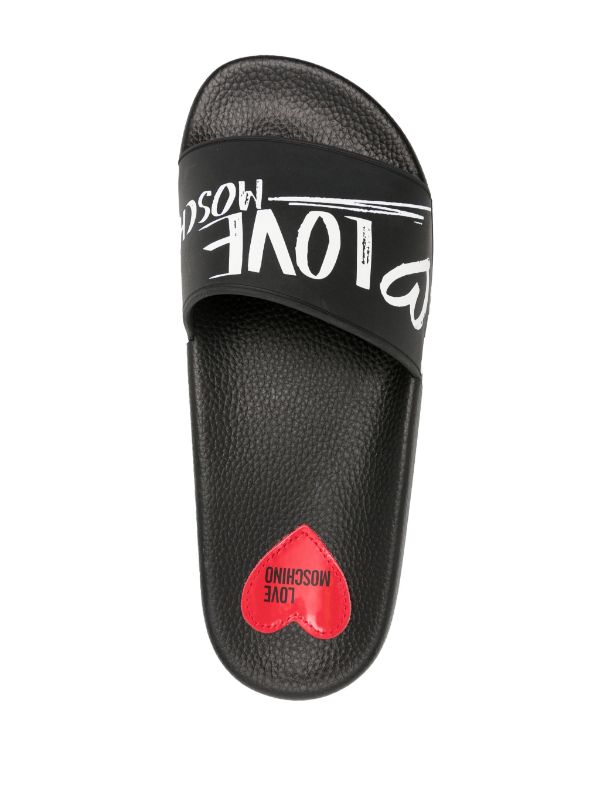 Moschino cheap flip flops