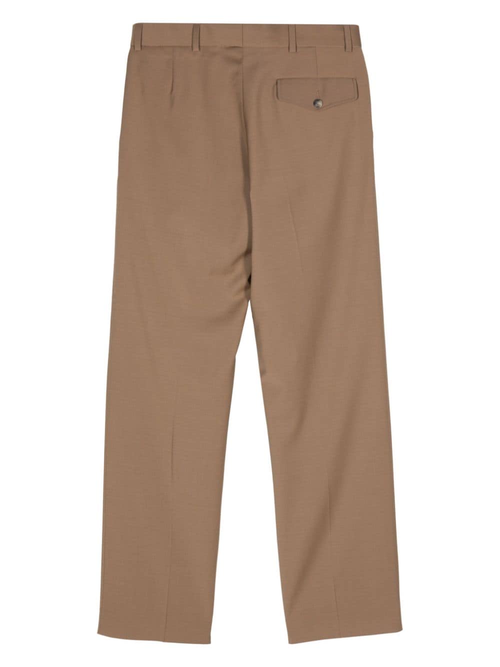 SANDRO wool-blend tailored trousers - Bruin