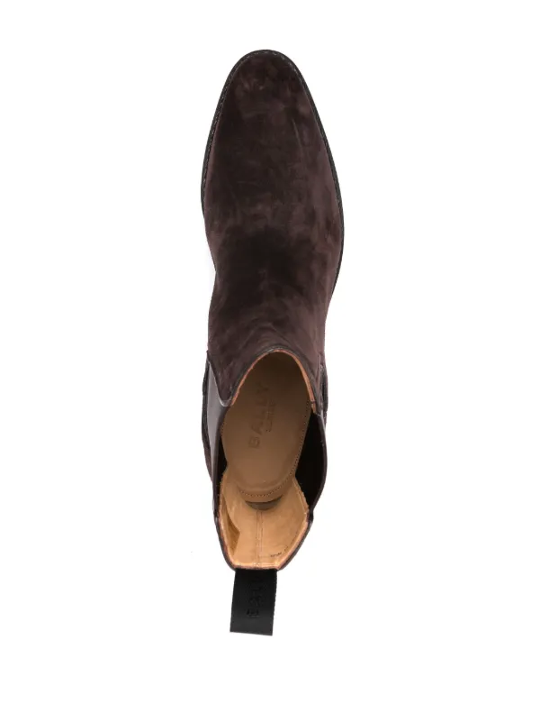 Bally 30mm Suede Ankle Boots Farfetch