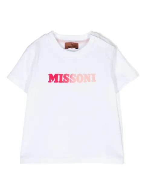 Missoni Kids logo-print cotton T-shirt