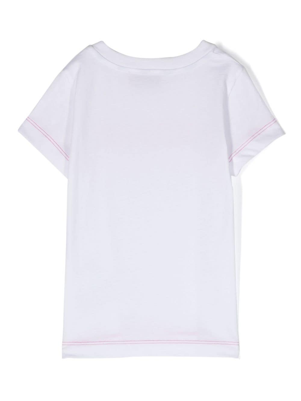 Missoni Kids T-shirt met logo - Wit