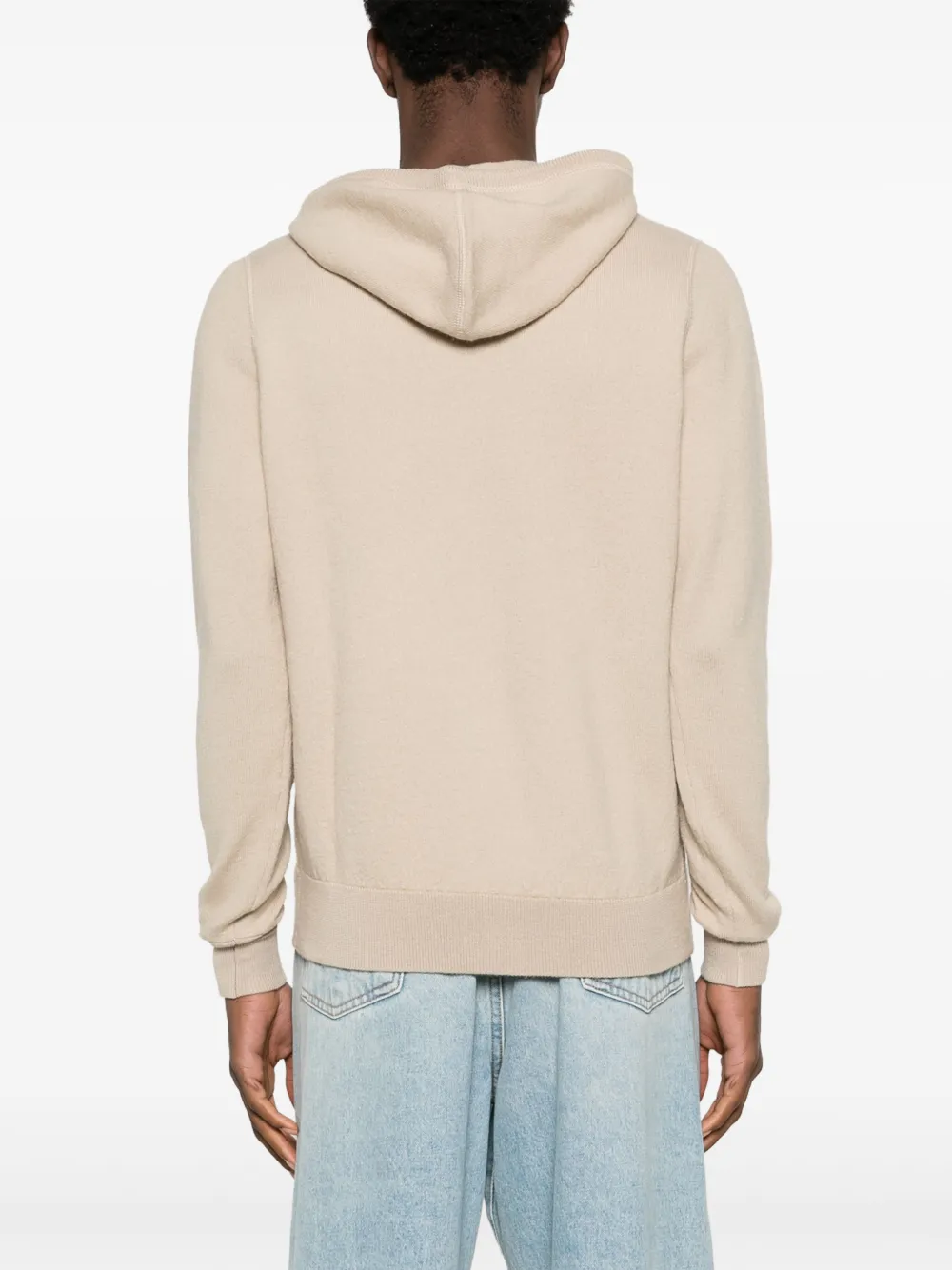 MC2 Saint Barth Hoodie met tekst Beige