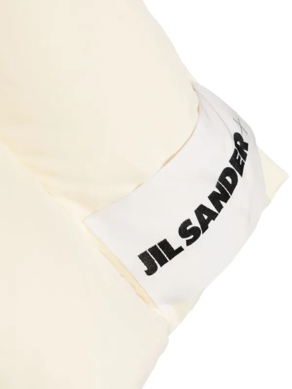 Jil Sander パデッドスカーフ | ホワイト | FARFETCH JP