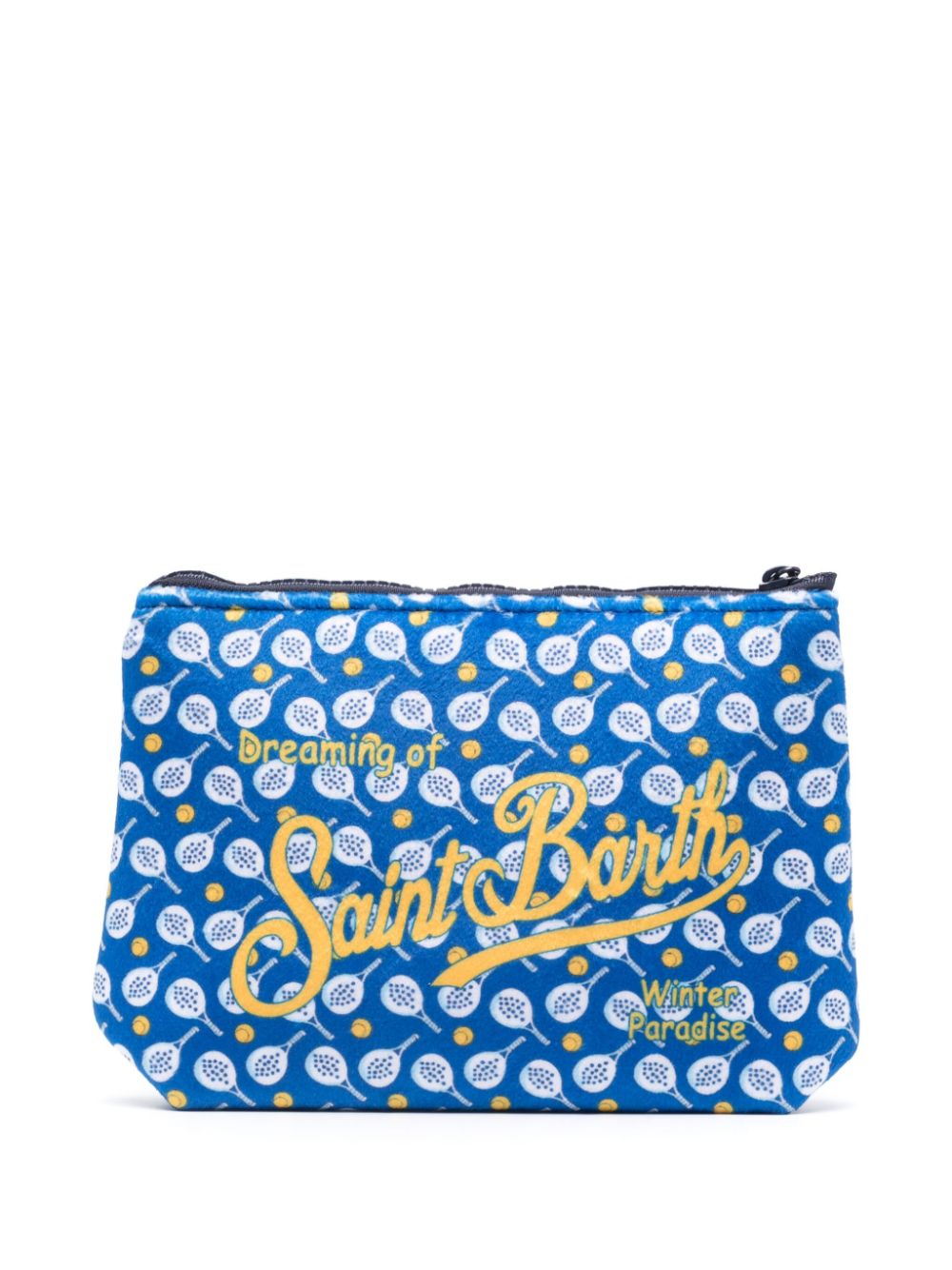 MC2 Saint Barth Aline Wooly Padel pouch - Blauw