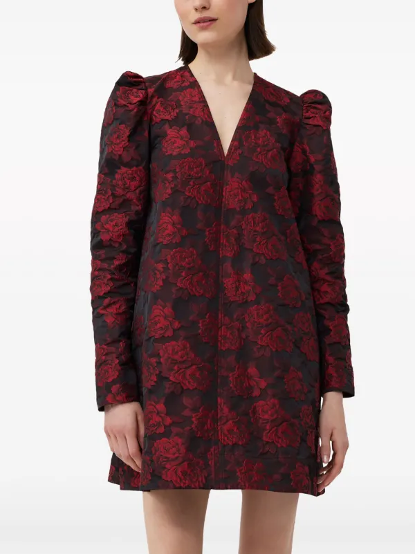 【関税＆送料込み】Ganni Jacquard Dress Ganni 3D Jacquard Strap Dress | Liberty