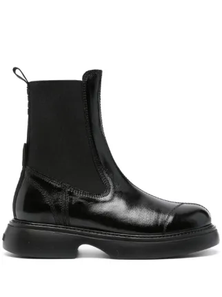 GANNI チェルシーブーツ | ブラック | FARFETCH JP