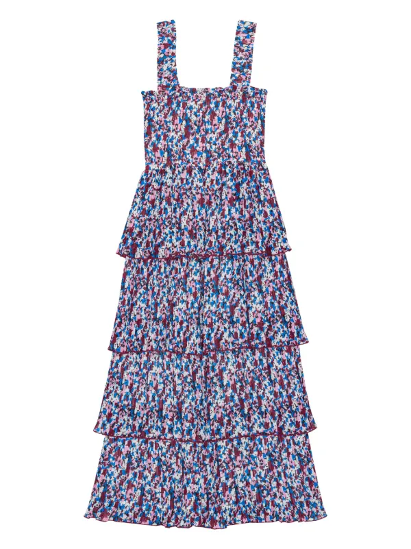 【関税&送料込】Ganni Dress Ganni Floral jacquard shirt dress GANNI
