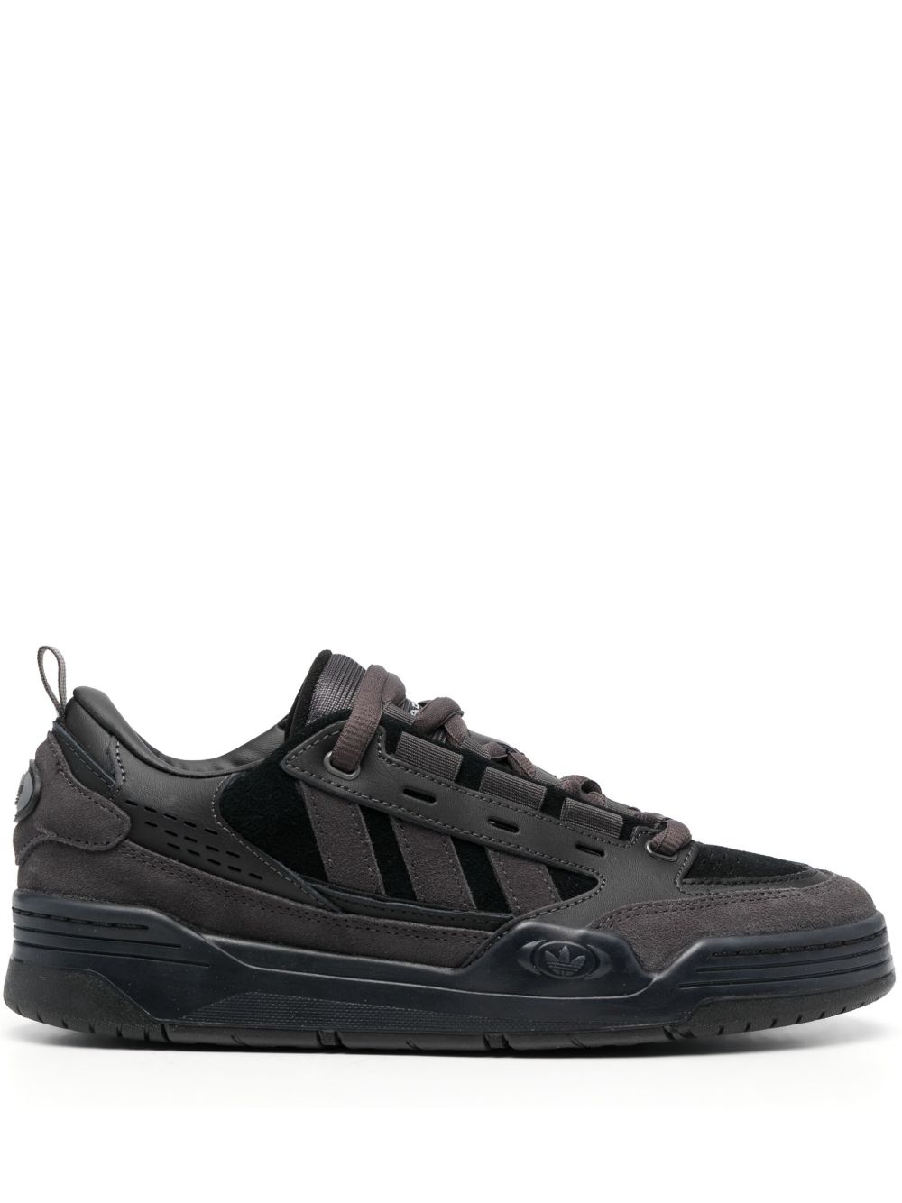 Adidas 2000 sneakers met suède vlakken CORE BLACK UTILITY BLACK UTILITY BLACK