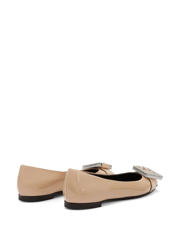 Giuseppe Zanotti Miss Buckle フラットシューズ | ニュートラル