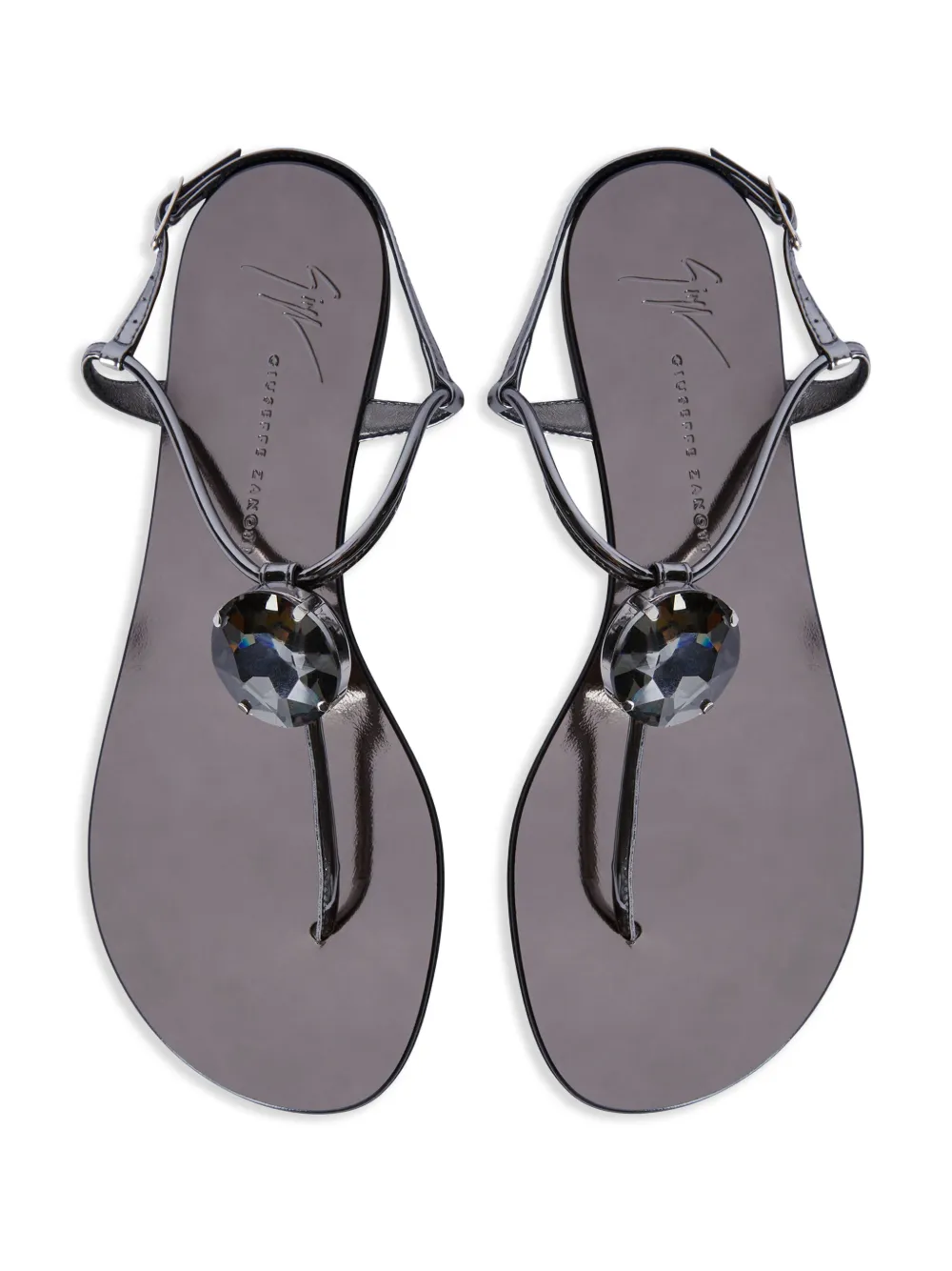 Giuseppe Zanotti Anthonia thong sandals Grey