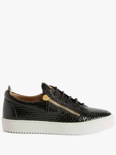 Giuseppe Zanotti Frankie double-zip low-top sneakers