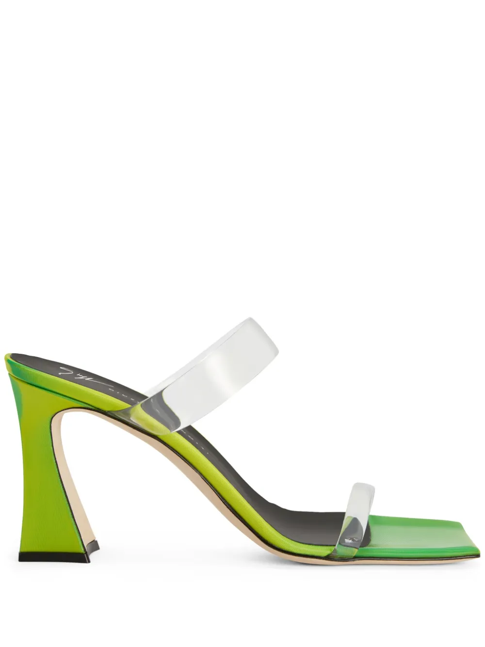 Giuseppe Zanotti Doorzichtige muiltjes Beige