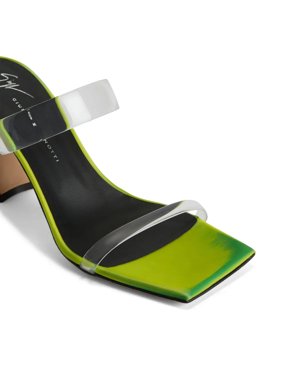 Giuseppe Zanotti Doorzichtige muiltjes Beige