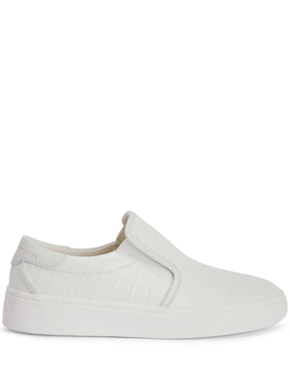 Giuseppe Zanotti Gz94 slip-on leather sneakers White