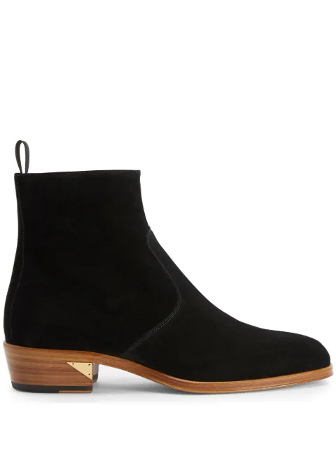 Giuseppe Zanotti Fabyen 低跟及踝靴