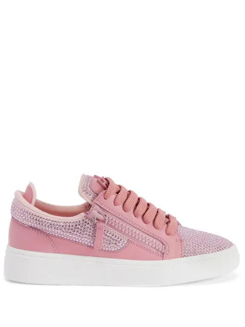 Giuseppe Zanotti Gz94 缀饰皮质运动鞋