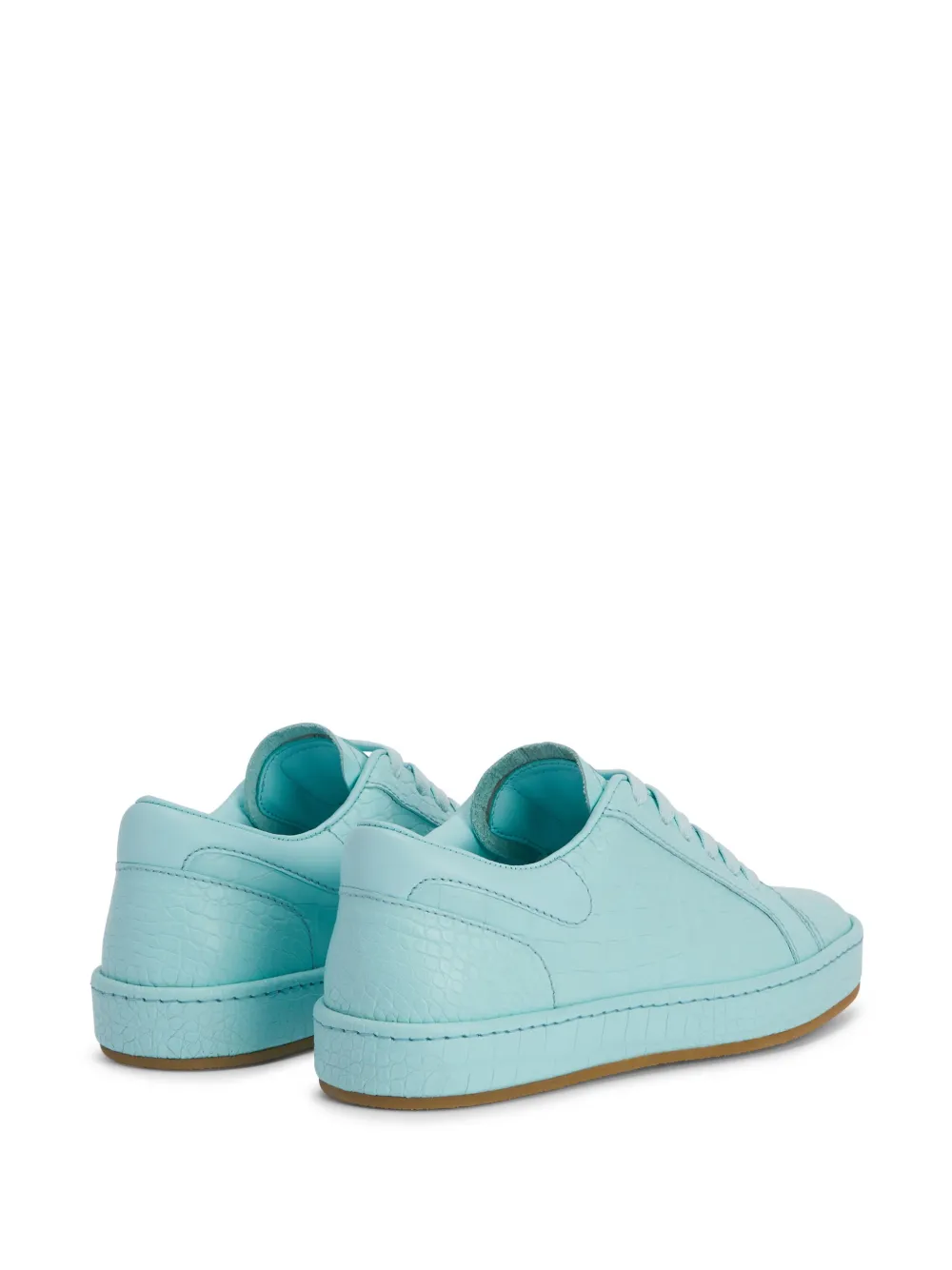 Giuseppe Zanotti Gz-city leren sneakers Blauw