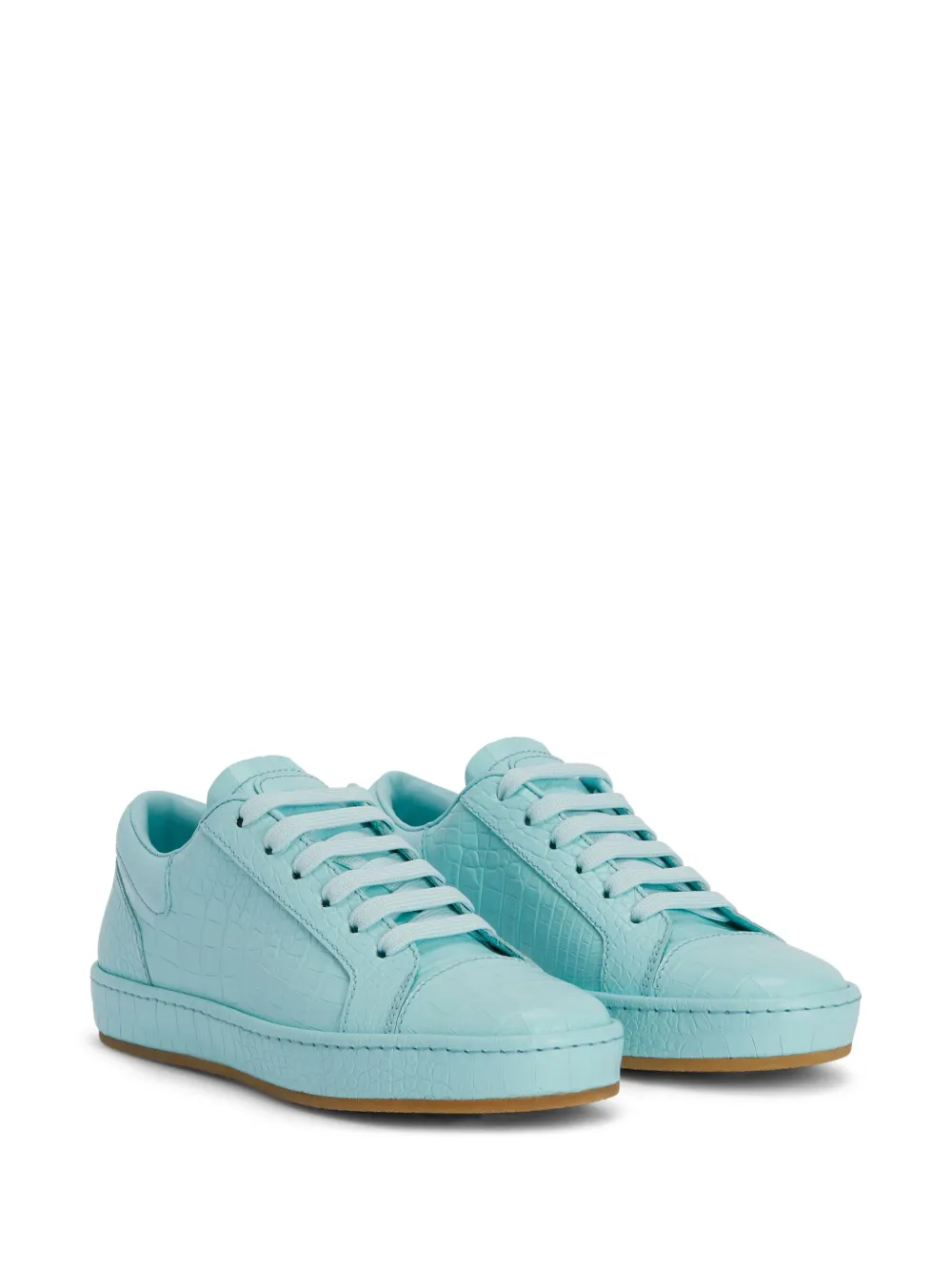 Giuseppe Zanotti Gz-city leren sneakers Blauw