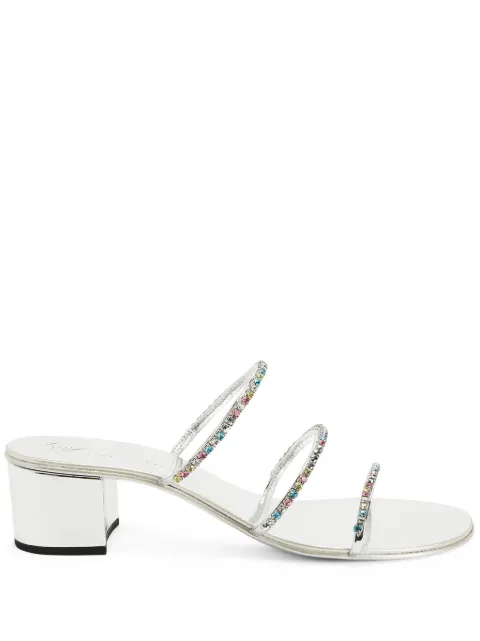 Giuseppe Zanotti Dark Colorful 40mm sandals