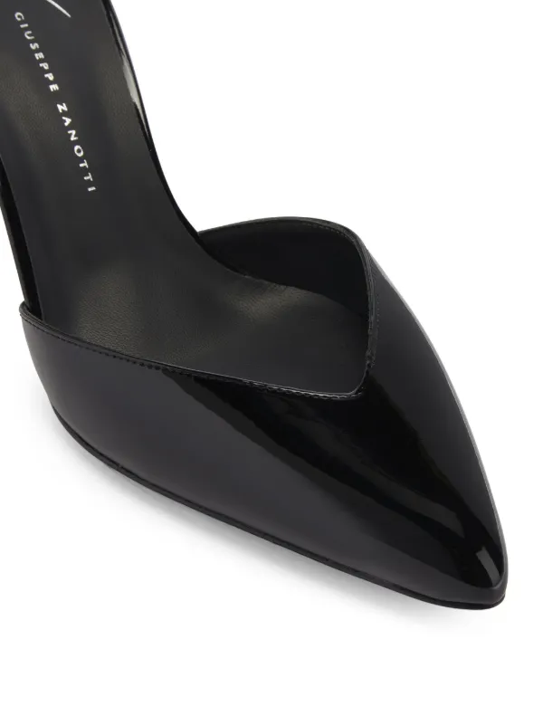 Giuseppe Zanotti Alenee Leather Pumps | Black | FARFETCH