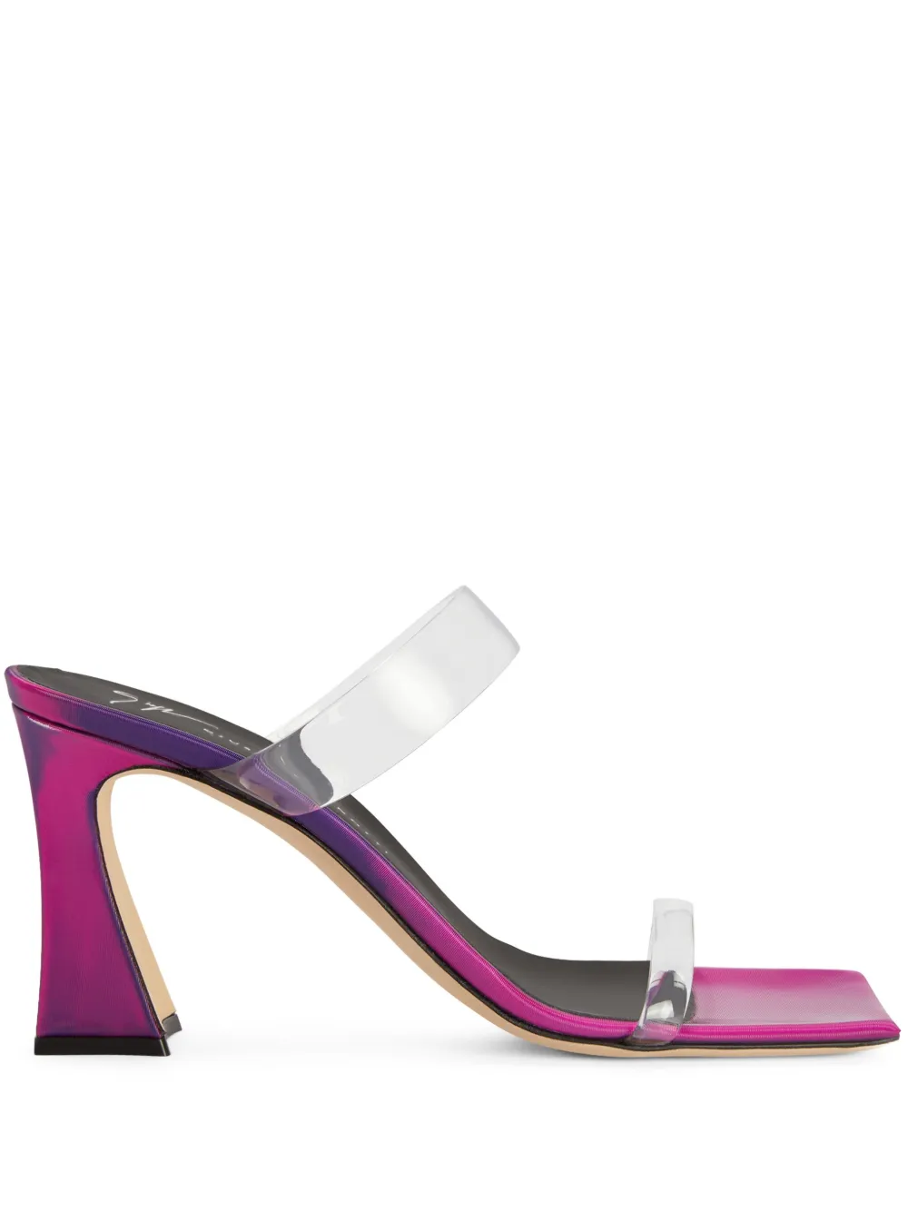 Giuseppe Zanotti Flaminia Plexi Sandalen 85mm - Rosa