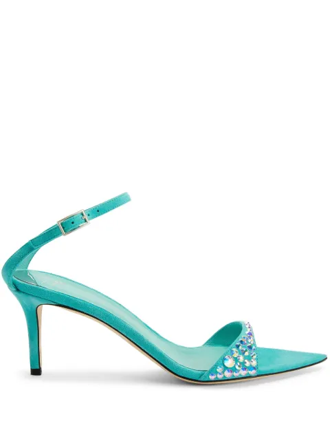 Giuseppe Zanotti Intriigo Queen 70mm crystal-embellished sandals
