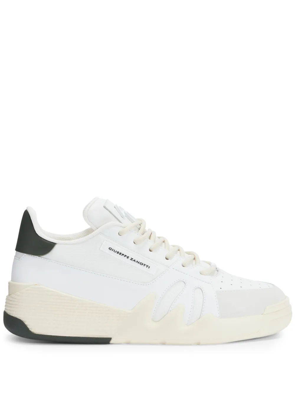 Giuseppe Zanotti Sneakers Talon in pelle - Bianco