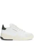 Giuseppe Zanotti Talon logo-patch leather sneakers - White