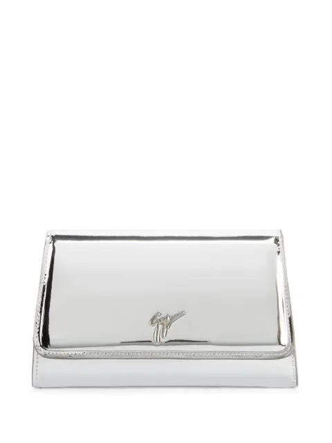 Giuseppe Zanotti Cleopatra metallic clutch bag