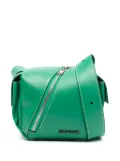 Sunnei Lacubetto leather shoulder strap - Green