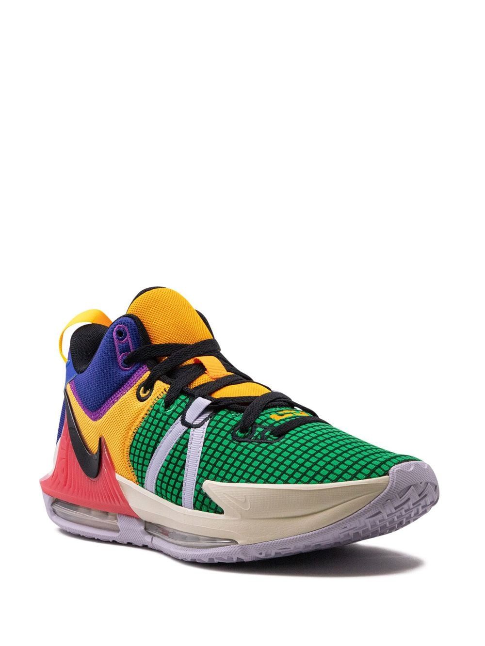 Shop Nike Lebron Witness 7 "multi Color" Sneakers In Green