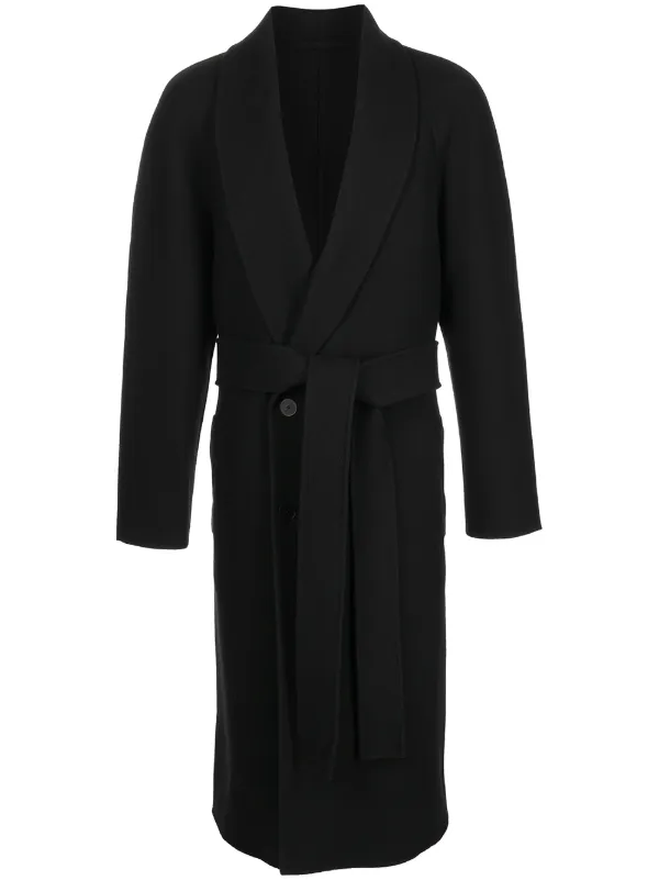The Row Ferro double-breasted Coat | Black | FARFETCH JO