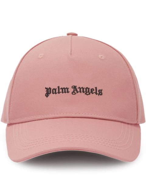 Palm Angels gorra con logo bordado